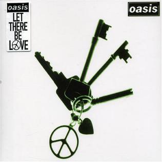 Oasis Let There Be Love cover artwork
