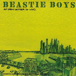 Beastie Boys — An Open Letter to NYC cover artwork