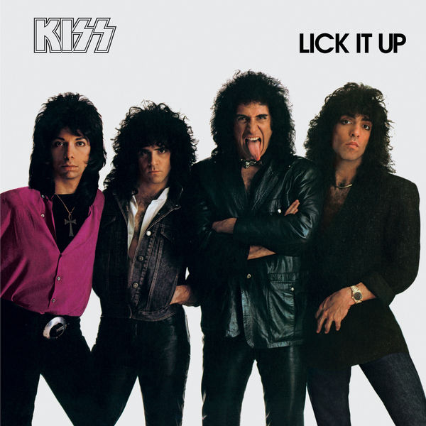 Kiss Lick It Up cover artwork