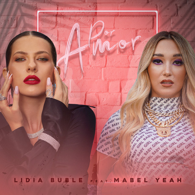 Lidia Buble ft. featuring Mabel Yeah Por Amor cover artwork
