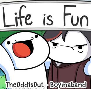 TheOdd1sOut, Boyinaband Life Is Fun cover artwork