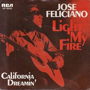 José Feliciano Light My Fire cover artwork