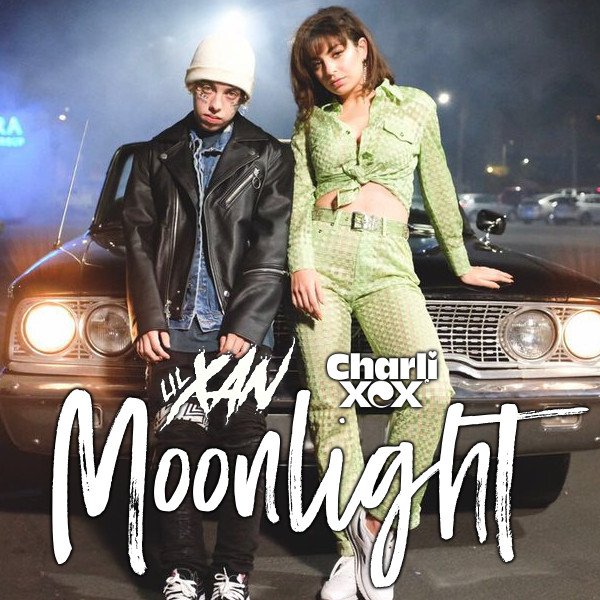 Lil Xan & Charli XCX Moonlight cover artwork