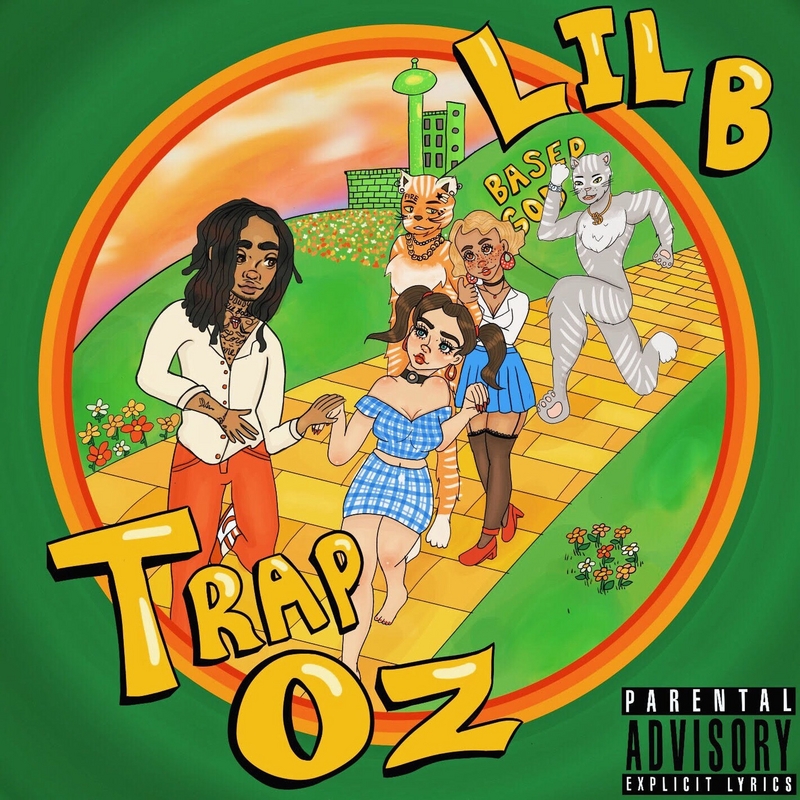 Lil B Trap Oz cover artwork