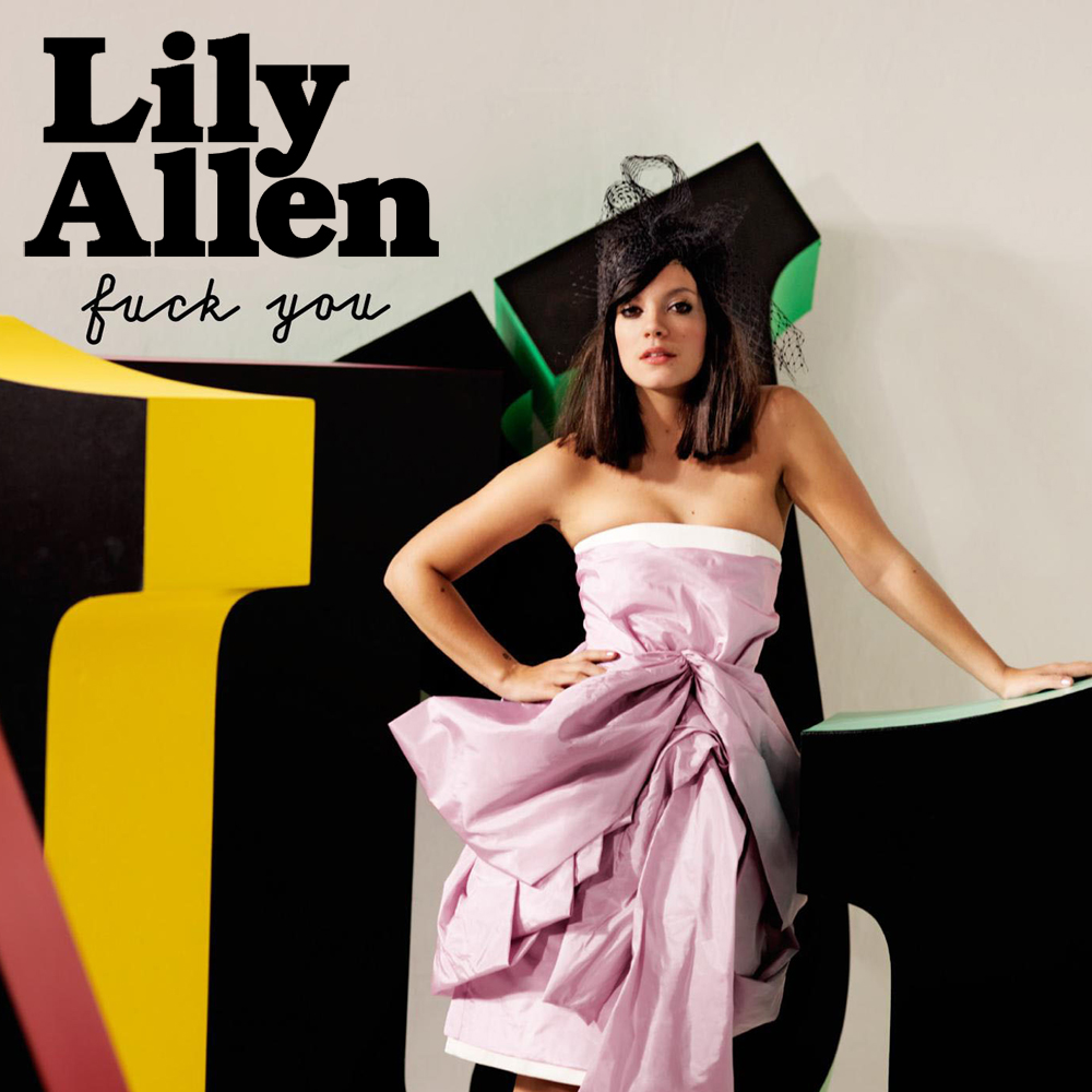 Lily Allen — Fuck You cover artwork