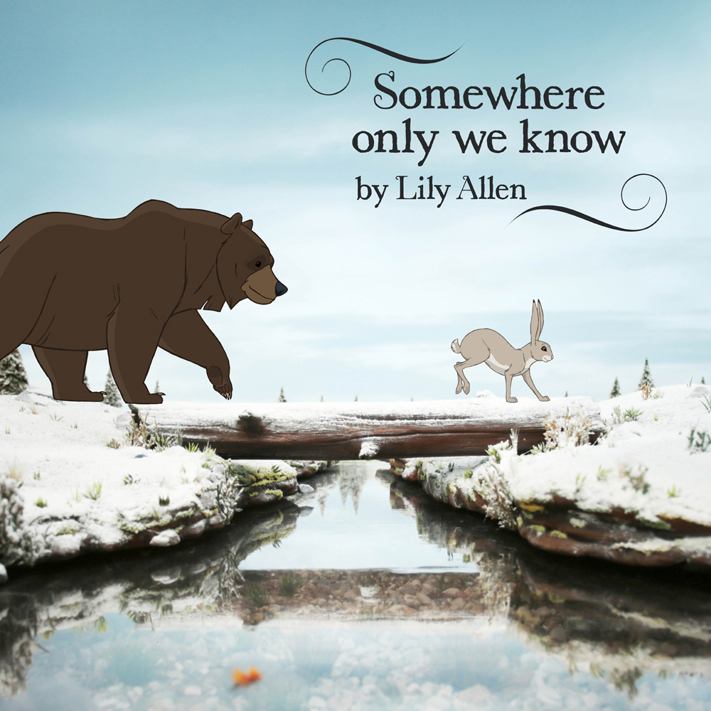 Lily Allen — Somewhere Only We Know cover artwork