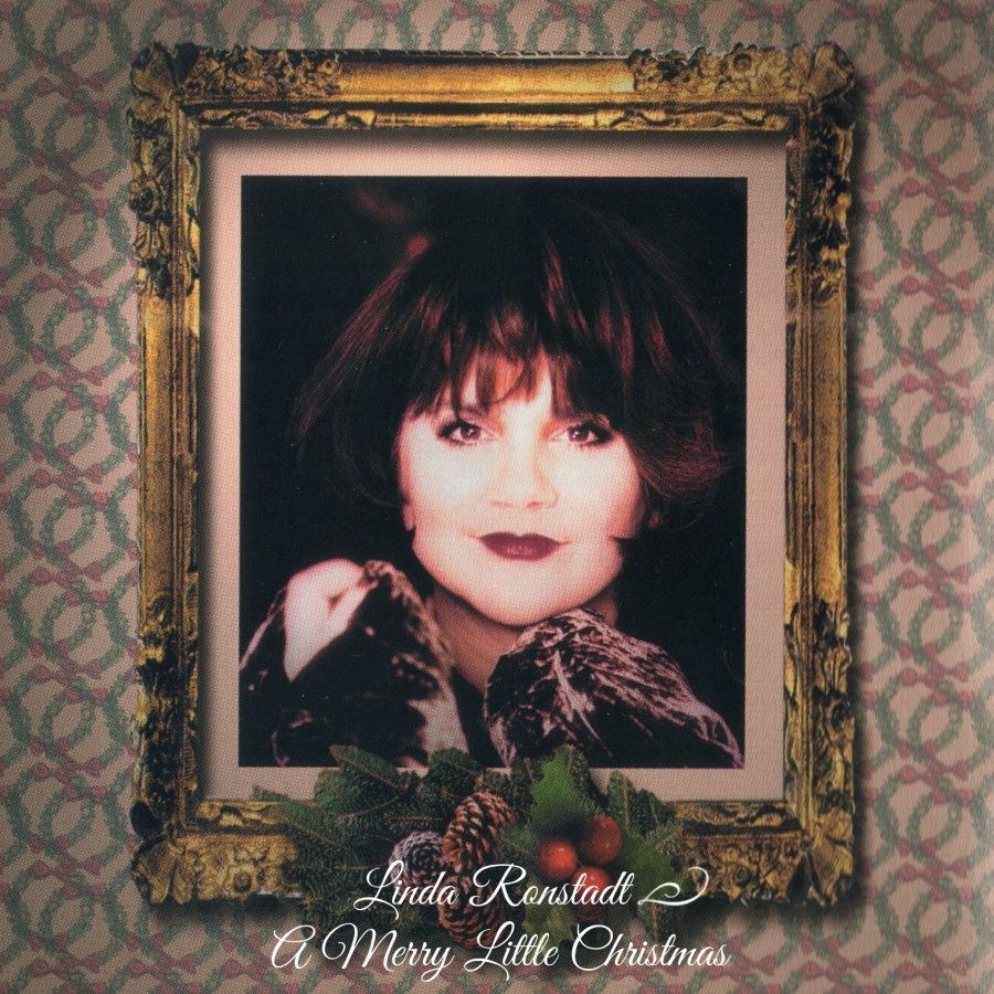 Linda Ronstadt A Merry Little Christmas cover artwork