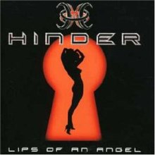 Hinder Lips of an Angel cover artwork