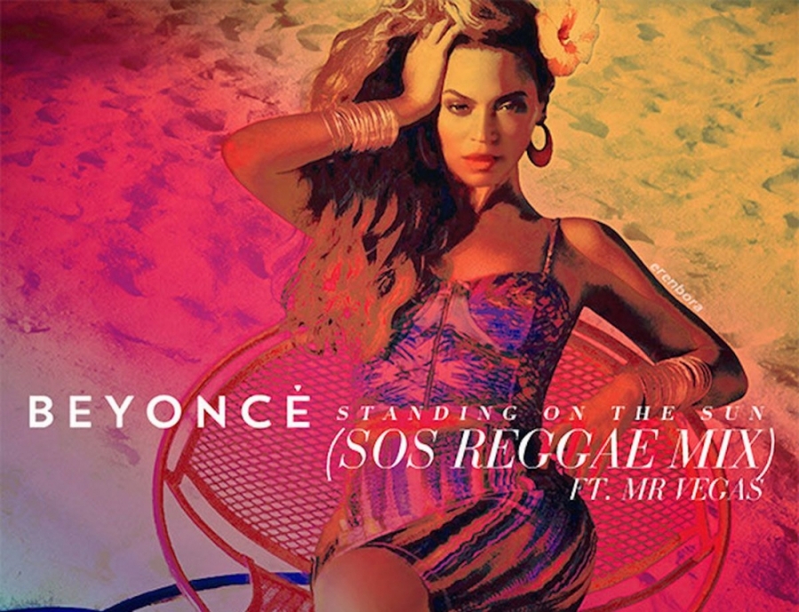 Beyoncé featuring Mr. Vegas — Standing on the Sun (Remix) cover artwork