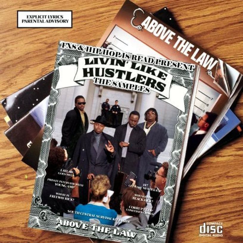 Above The Law Livin&#039; Like Hustlers cover artwork