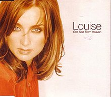 Louise One Kiss from Heaven cover artwork