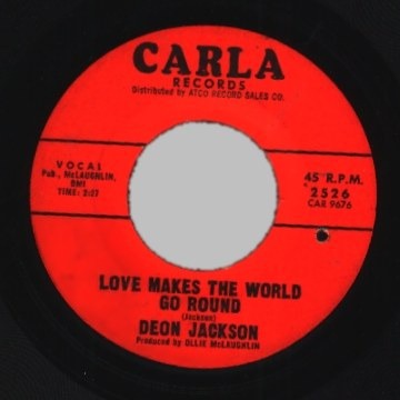 Deon Jackson — Love Makes The World Go Round cover artwork