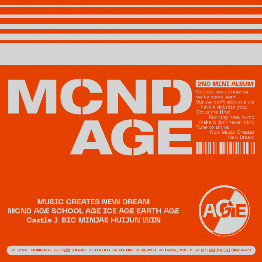 MCND — MCND AGE [EP] cover artwork