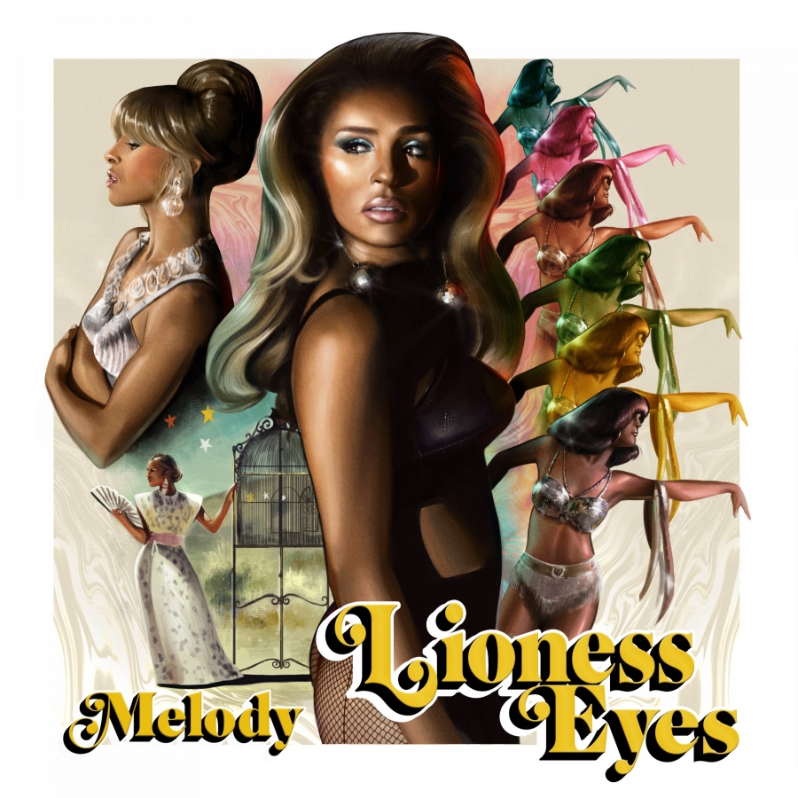 Melody Thornton Lioness Eyes cover artwork