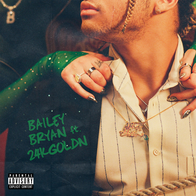 Bailey Bryan ft. featuring 24kGoldn MF cover artwork