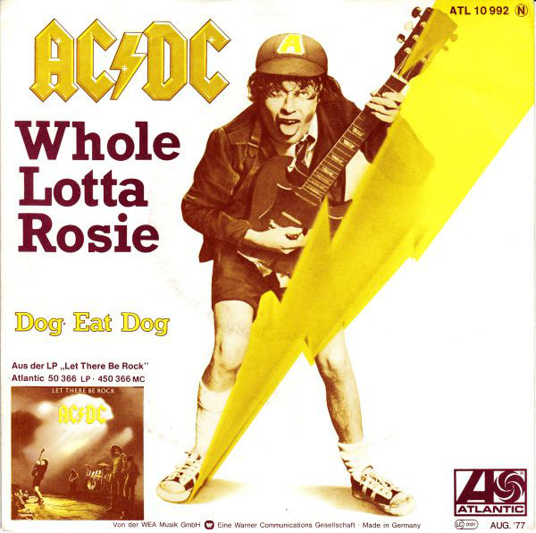 AC/DC — Whole Lotta Rosie cover artwork