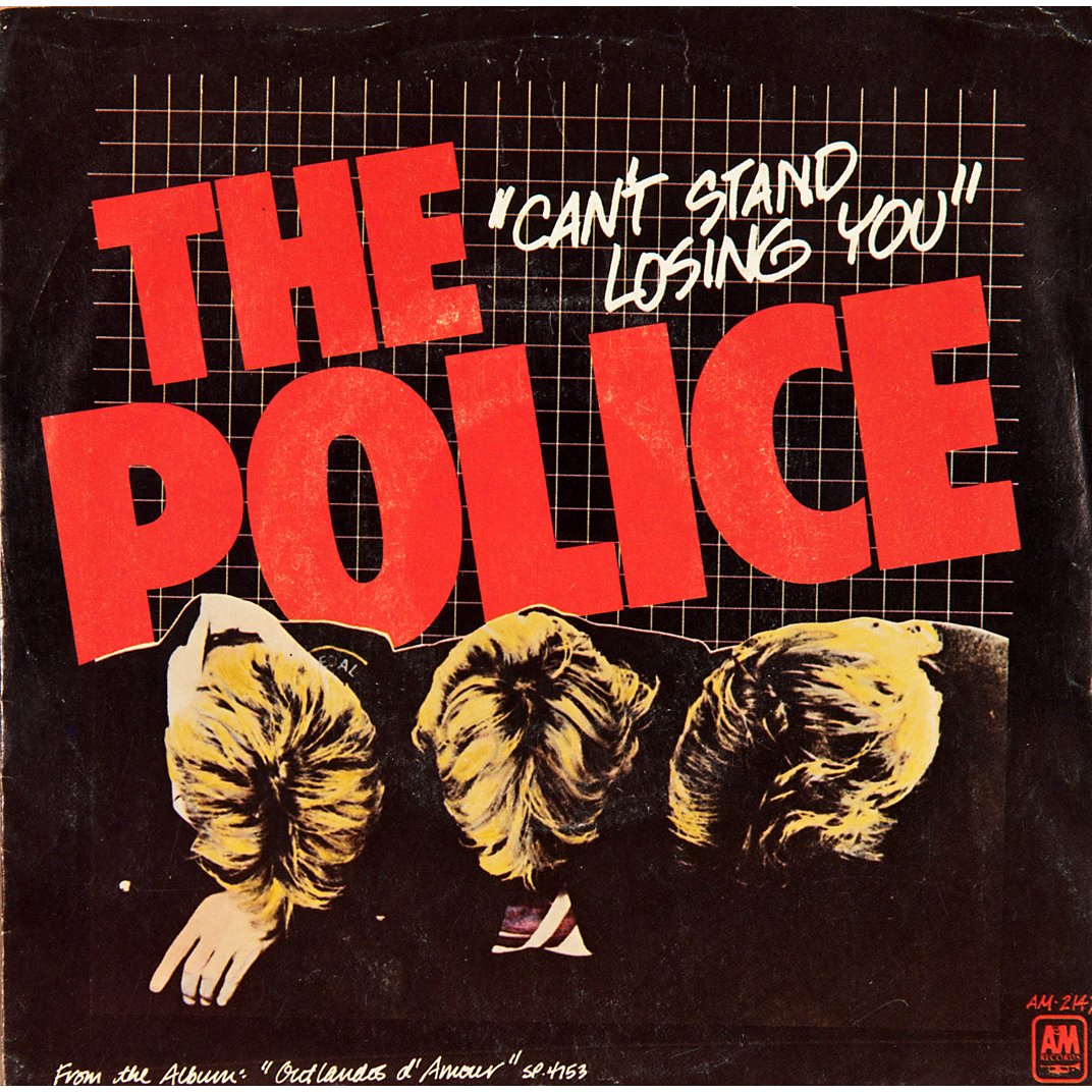 The Police — Can&#039;t Stand Losing You cover artwork