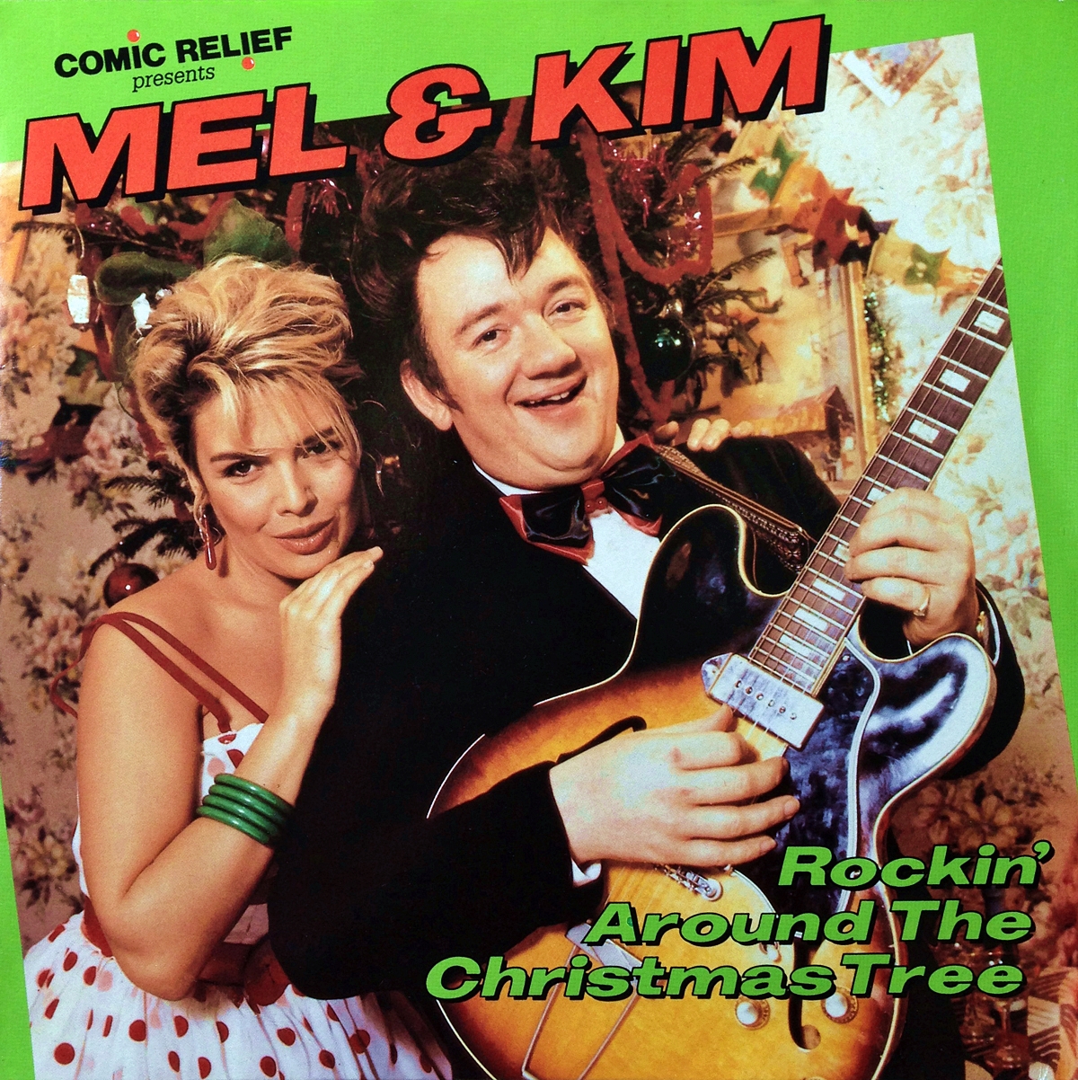 Mel &amp; Kim Rockin&#039; Around The Christmas Tree cover artwork