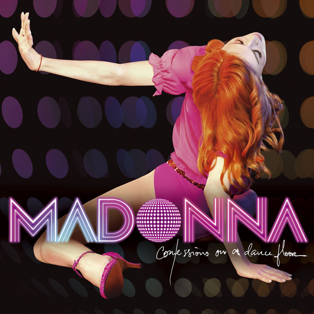 Madonna Confessions on a Dancefloor cover artwork