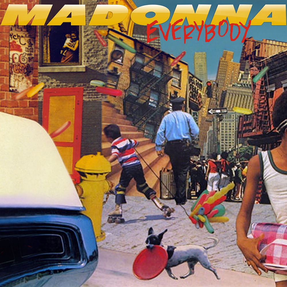 Madonna Everybody cover artwork