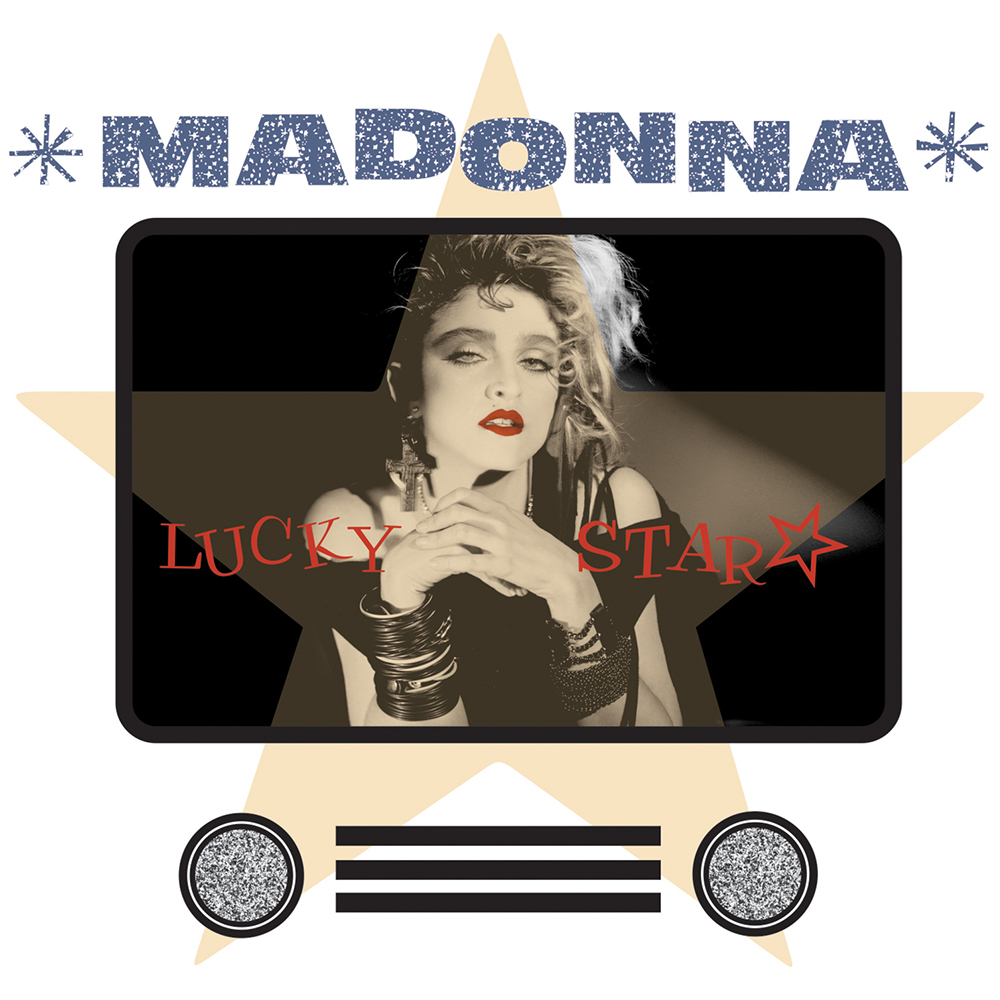 Madonna — Lucky Star cover artwork