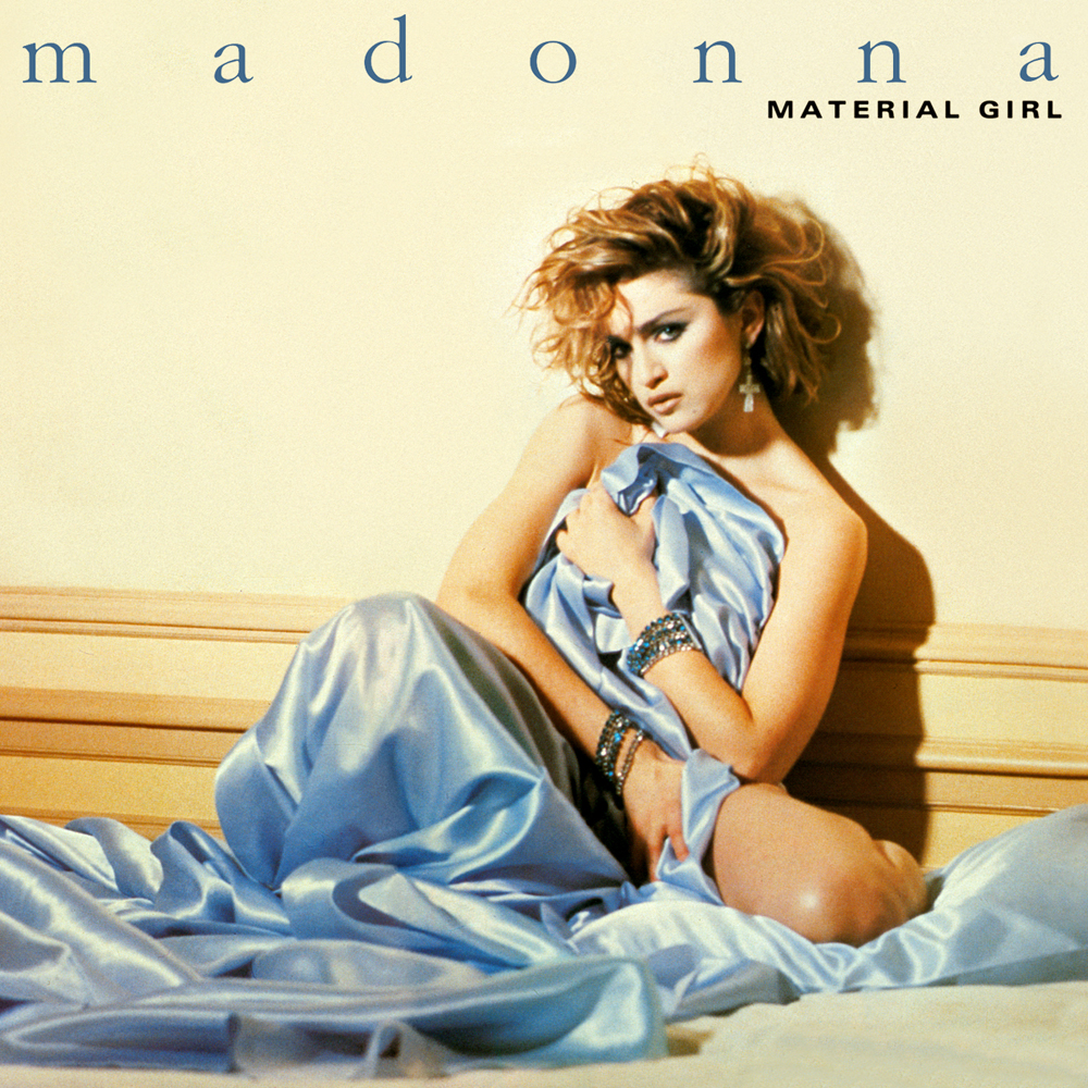 Madonna Material Girl cover artwork