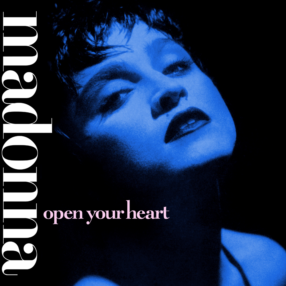 Madonna Open Your Heart cover artwork