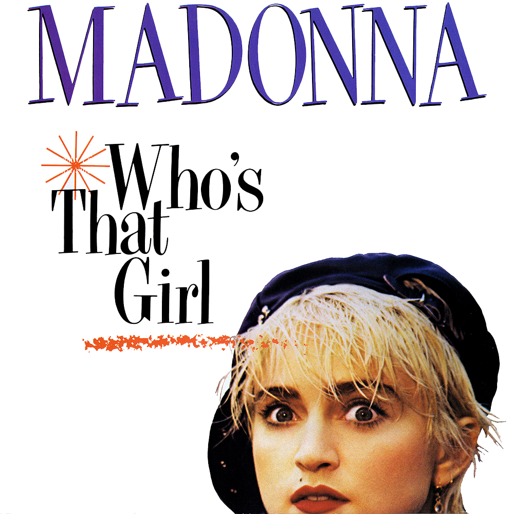 Madonna Who&#039;s That Girl cover artwork