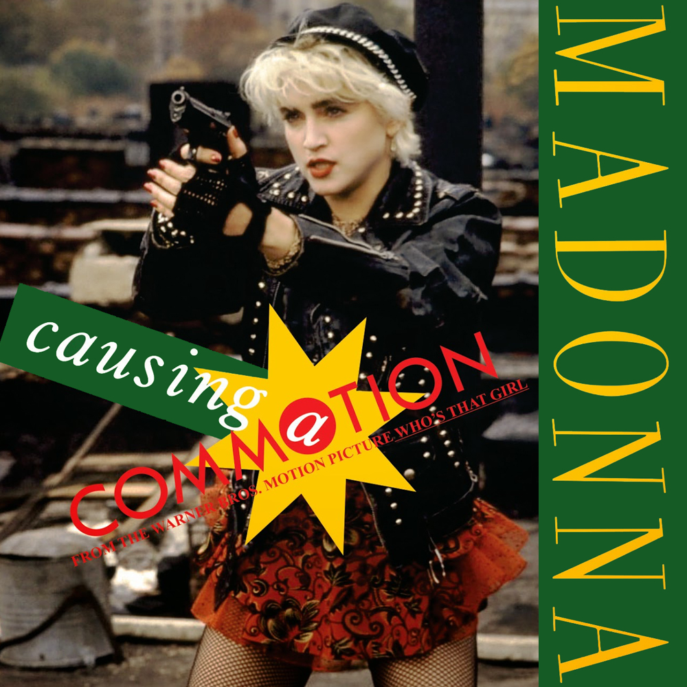 Madonna Causing a Commotion cover artwork
