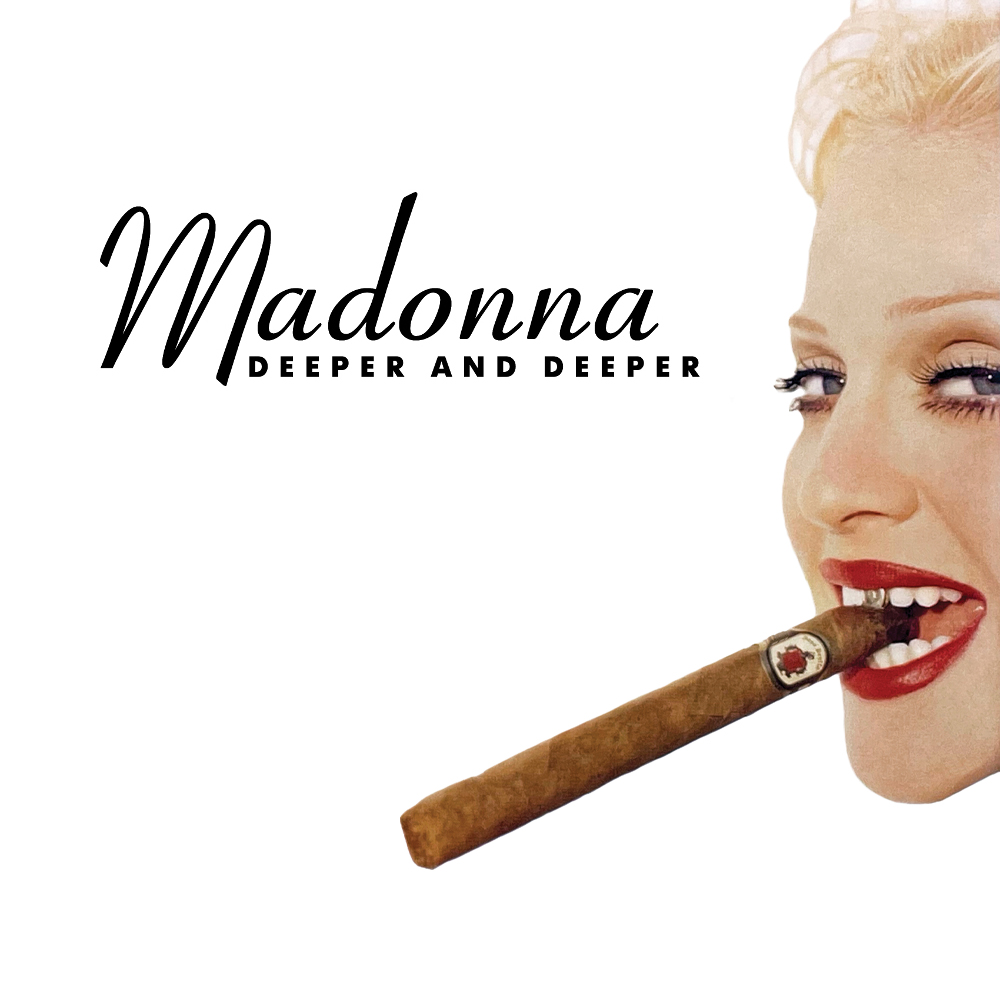 Madonna Deeper and Deeper cover artwork