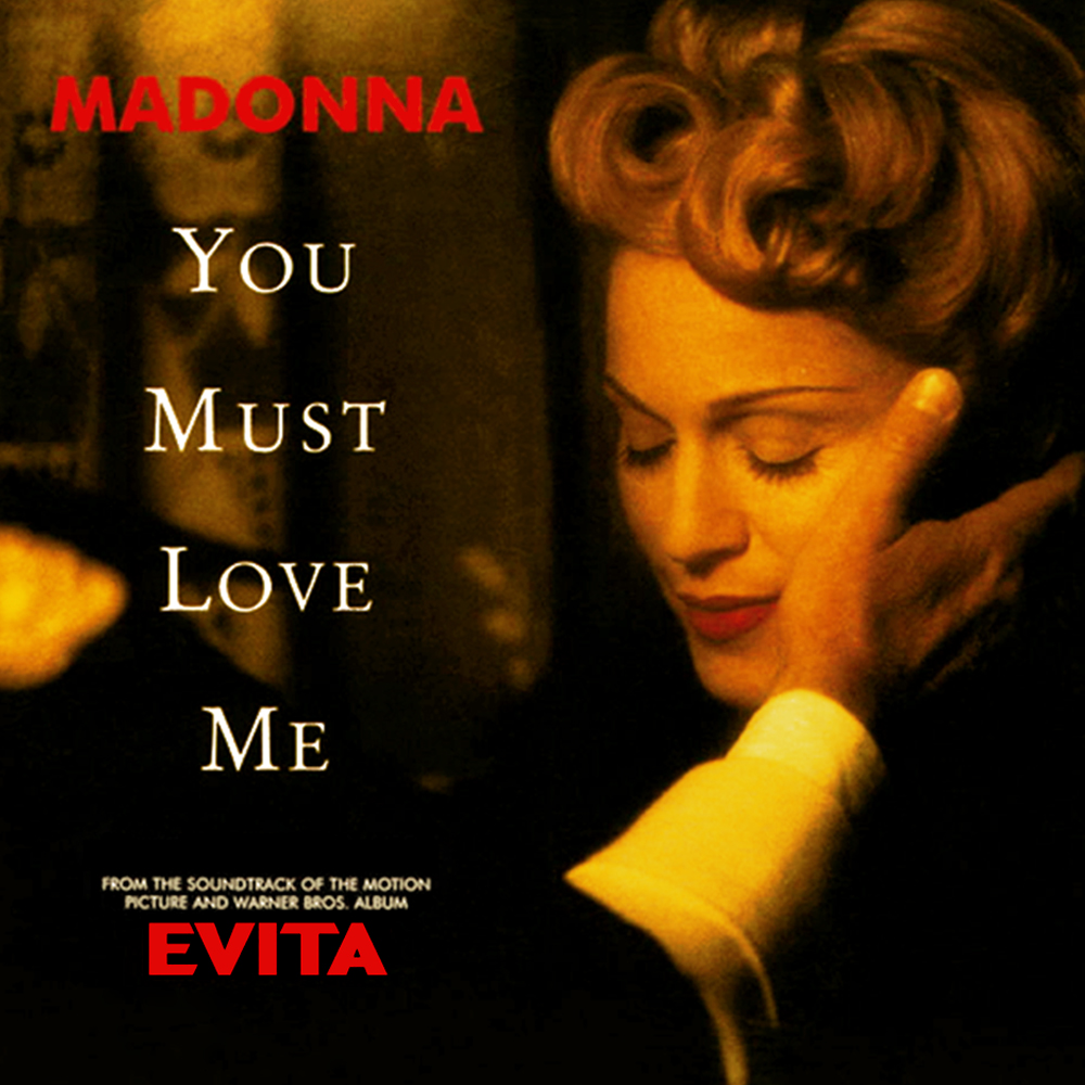 Madonna You Must Love Me cover artwork
