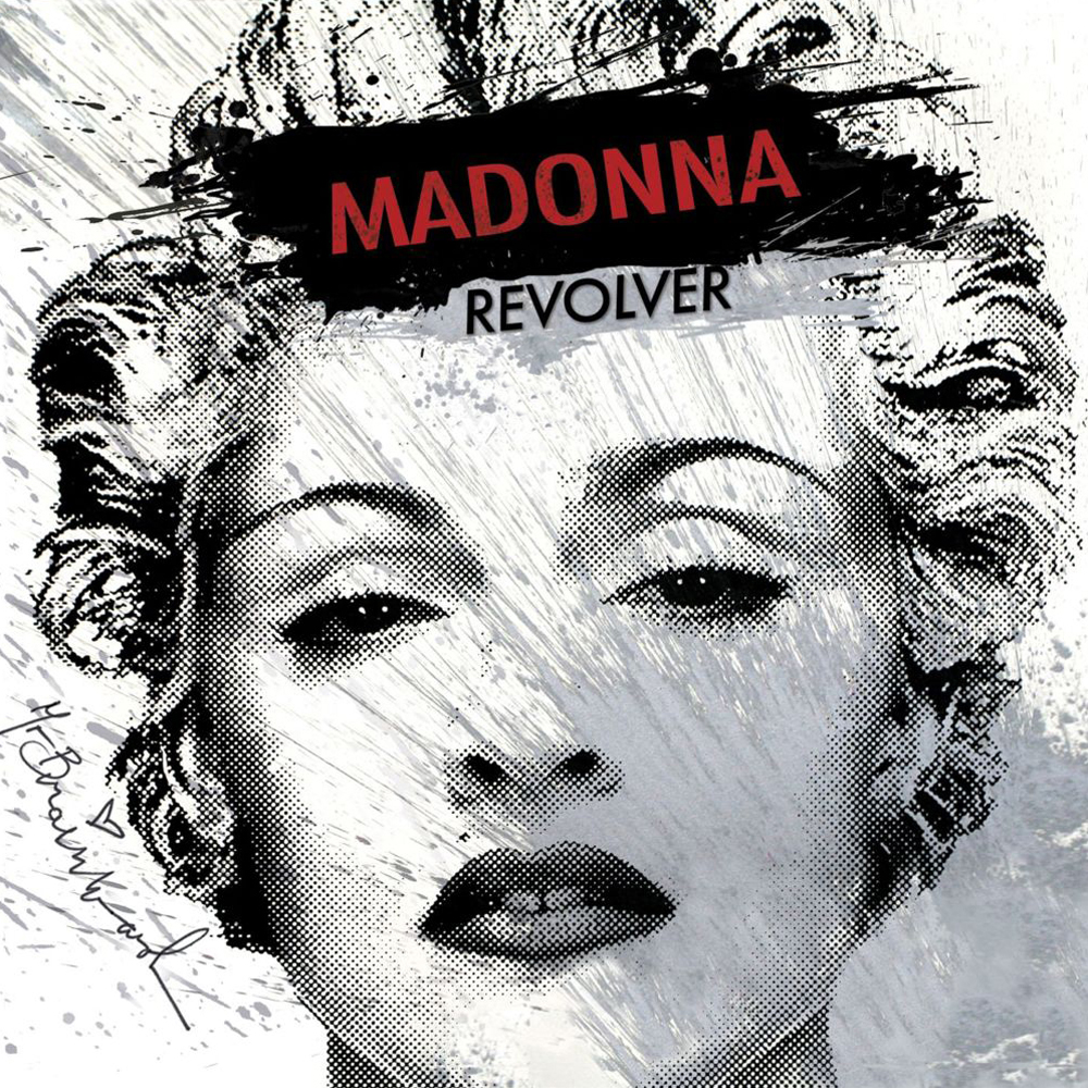 Madonna ft. featuring Lil Wayne Revolver cover artwork