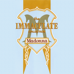 Madonna — The Immaculate Collection cover artwork