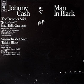 Johnny Cash Man in Black cover artwork