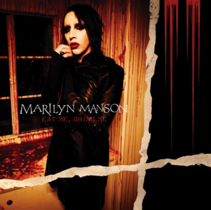 Marilyn Manson EAT ME, DRINK ME cover artwork