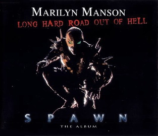 Marilyn Manson Long Hard Road Out of Hell cover artwork