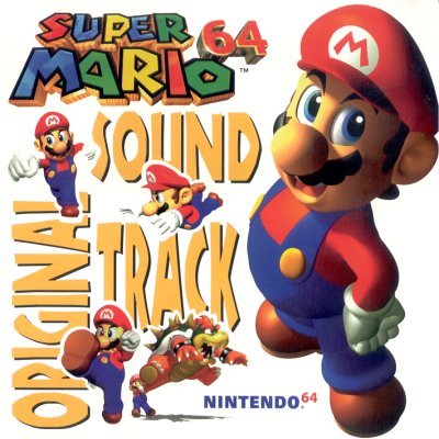 Koji Kondo Super Mario 64 Original Soundtrack cover artwork