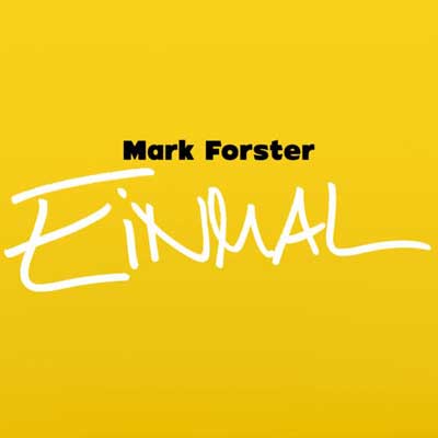 Mark Forster — Einmal cover artwork