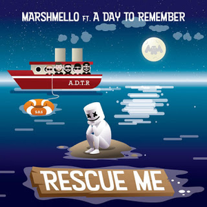 Marshmello featuring A Day to Remember — Rescue Me cover artwork