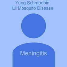 Yung Schmoobin featuring Lil Mosquito Disease — Meningitis cover artwork