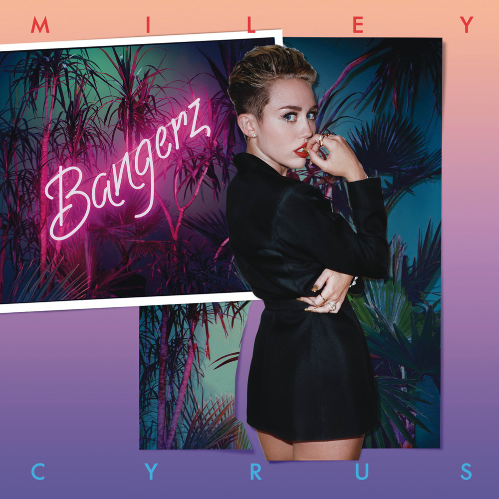 Miley Cyrus featuring Britney Spears — SMS (Bangerz) cover artwork