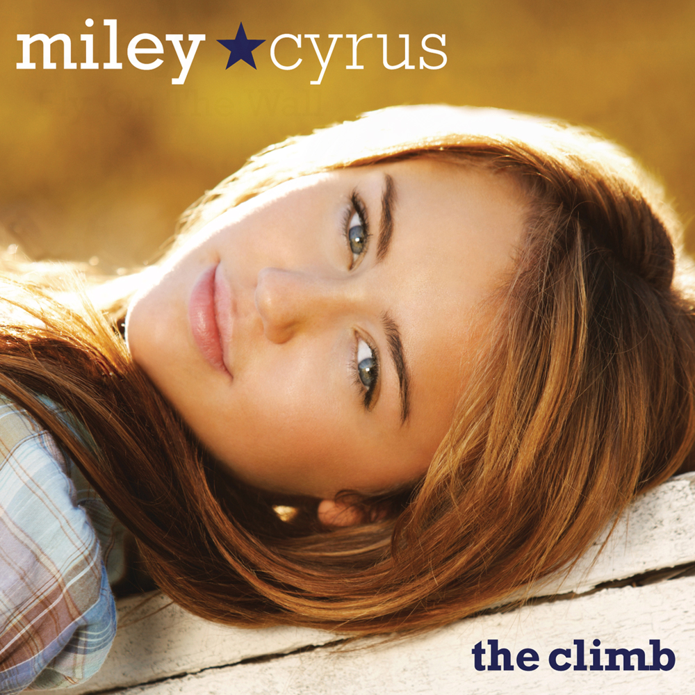 Miley Cyrus The Climb cover artwork