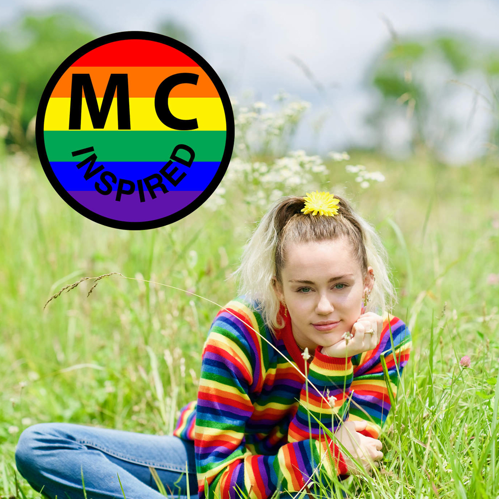 Miley Cyrus — Inspired cover artwork