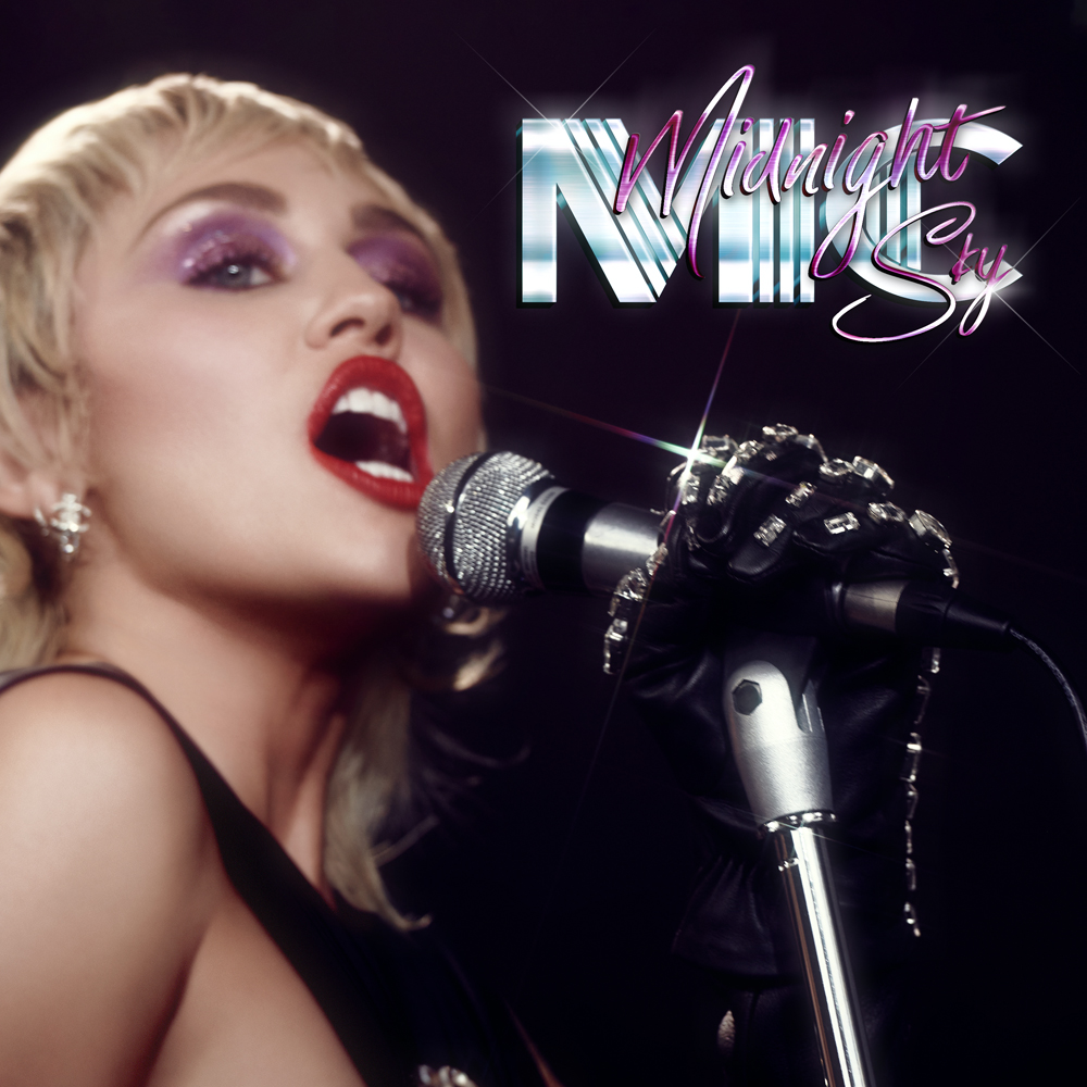 Miley Cyrus — Midnight Sky cover artwork
