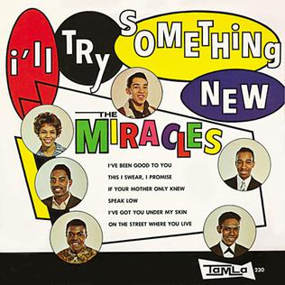 The Miracles I&#039;ll Try Something New cover artwork