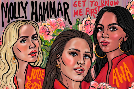 Molly Hammar featuring Julie Bergan & AWA — Get To Know Me First cover artwork