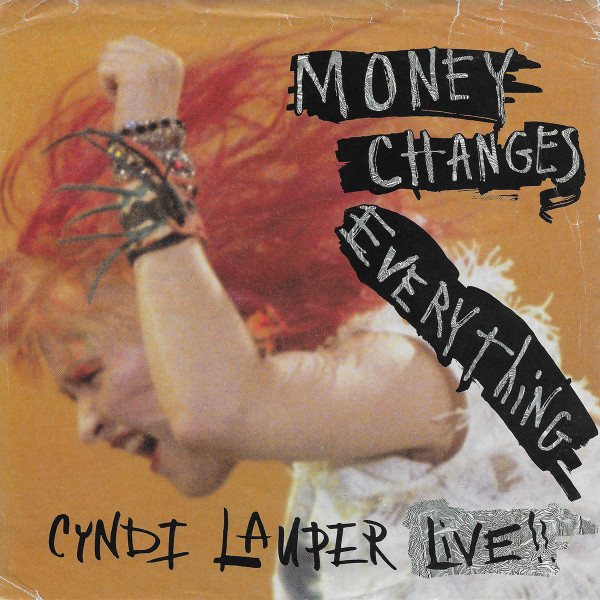Cyndi Lauper — Money Changes Everything cover artwork