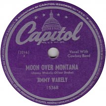 Jimmy Wakely — Moon Over Montana cover artwork