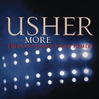 USHER More (RedOne Remix) cover artwork