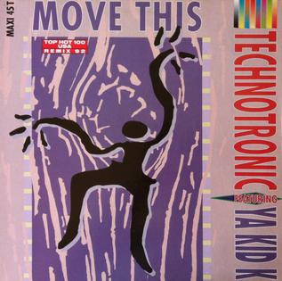 Technotronic ft. featuring Ya Kid K Move This cover artwork